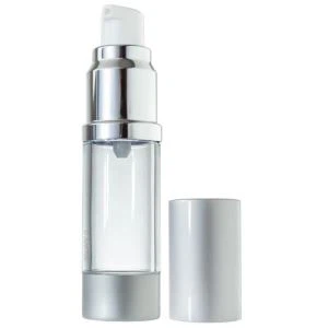 120ml airless μπουκάλι αντλιών με το ασημένιο καπάκι αργιλίου